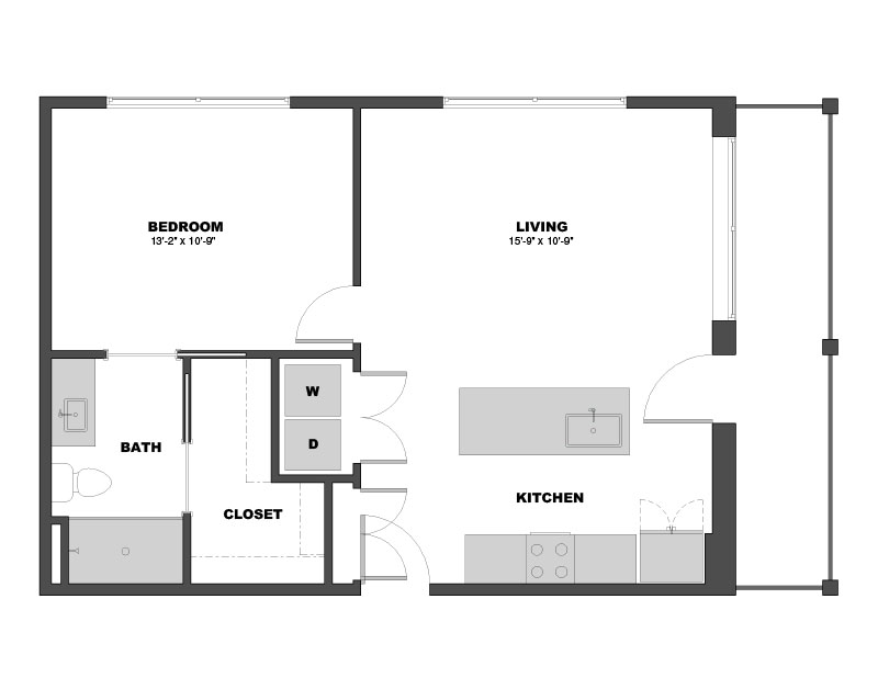 Floorplan A1-A